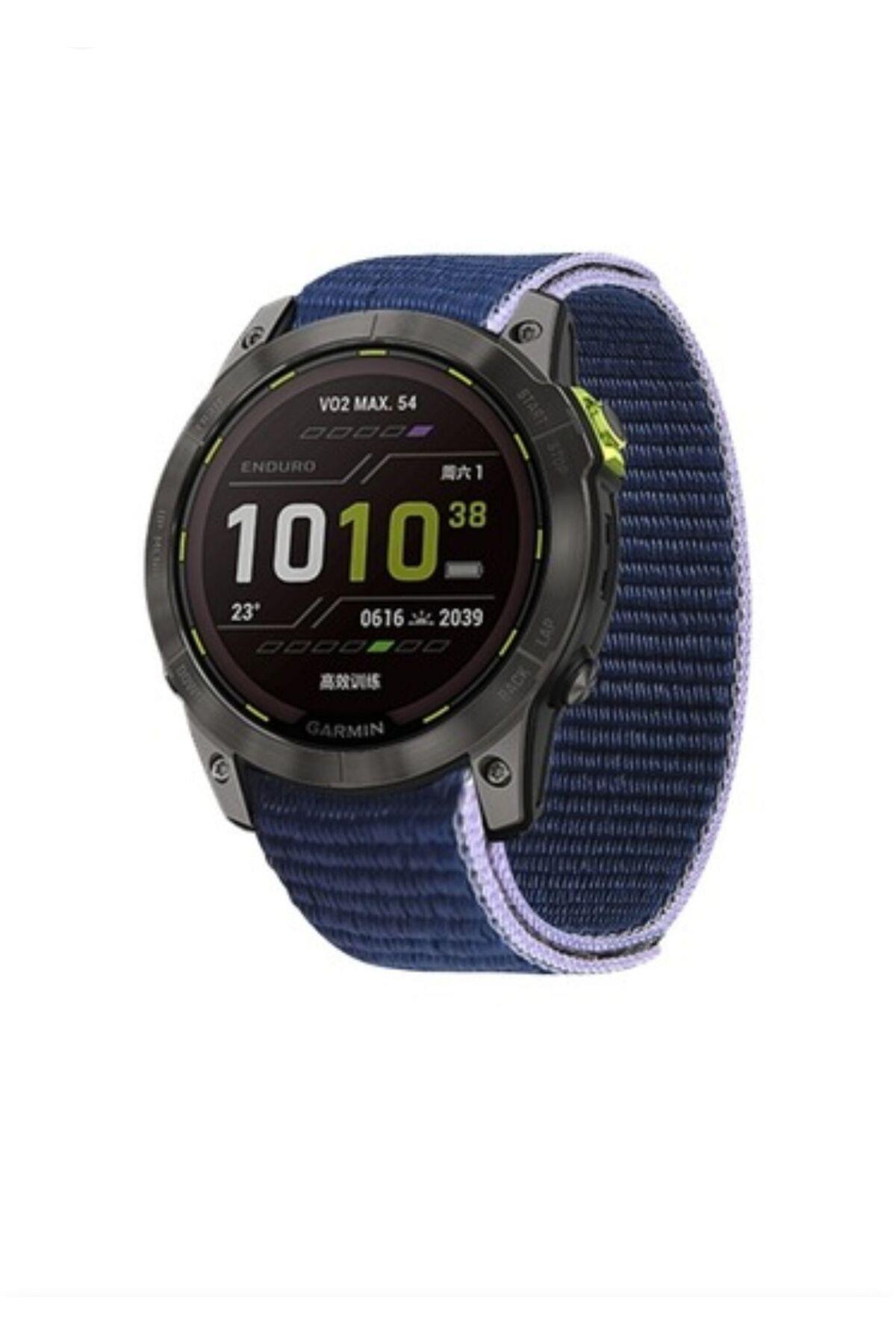 Garmin Fenix 5x-5xplus Sapphire Kumaş Kordon (26MM)