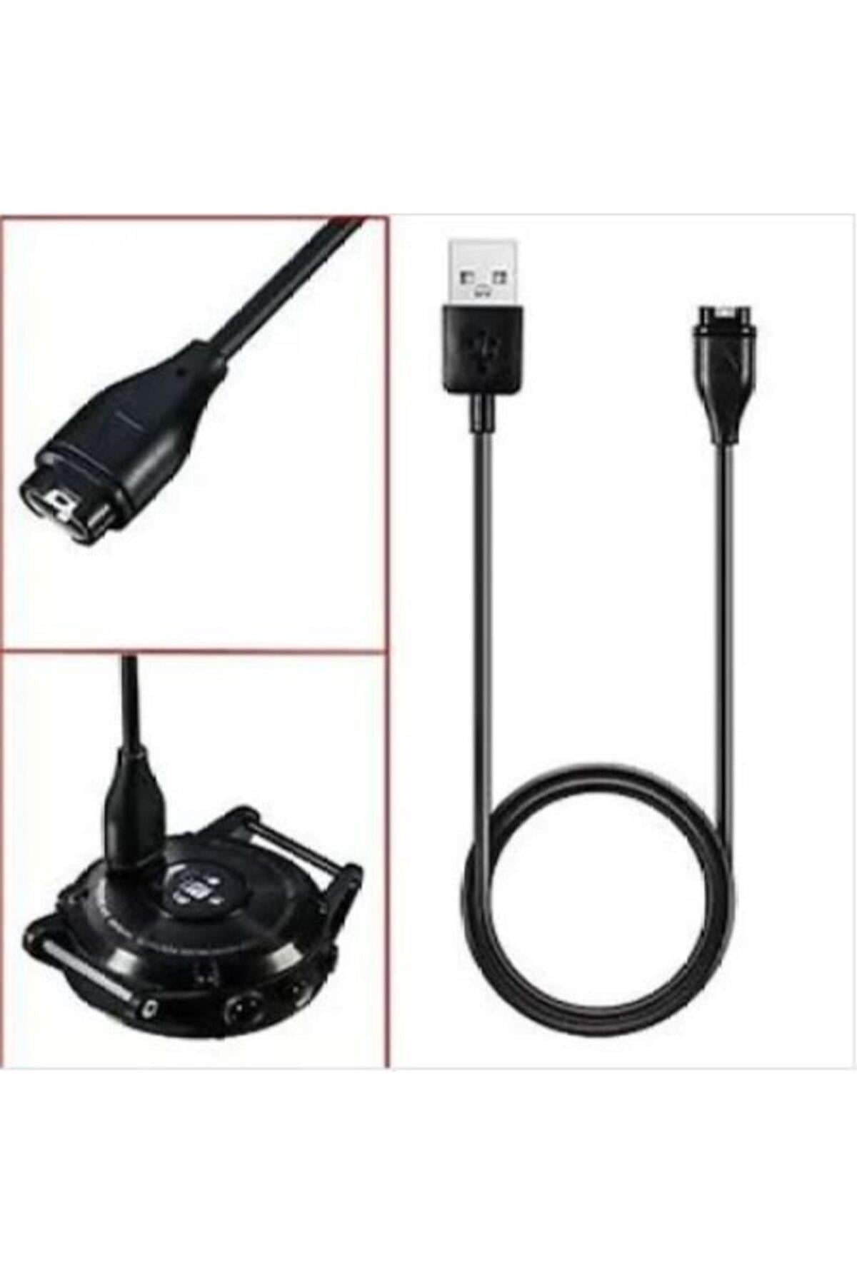 Garmin Fenıx 6 - 6s - 6x Için Usb Şarj Kablosu