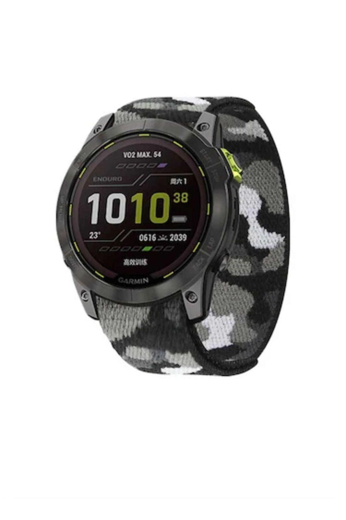Garmin Fenix 6x-6x Pro-Plus Kumaş Kordon (26MM)