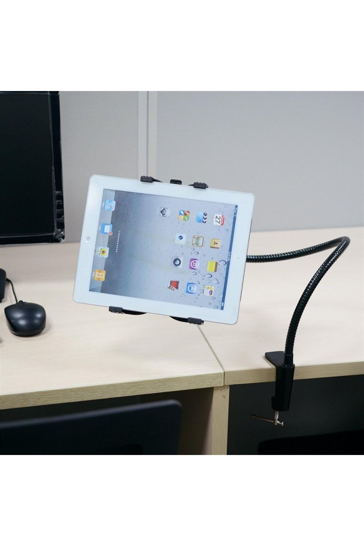 Lenovo Tab P11 Uyumlu Çok Yönlü Masa Tutucu