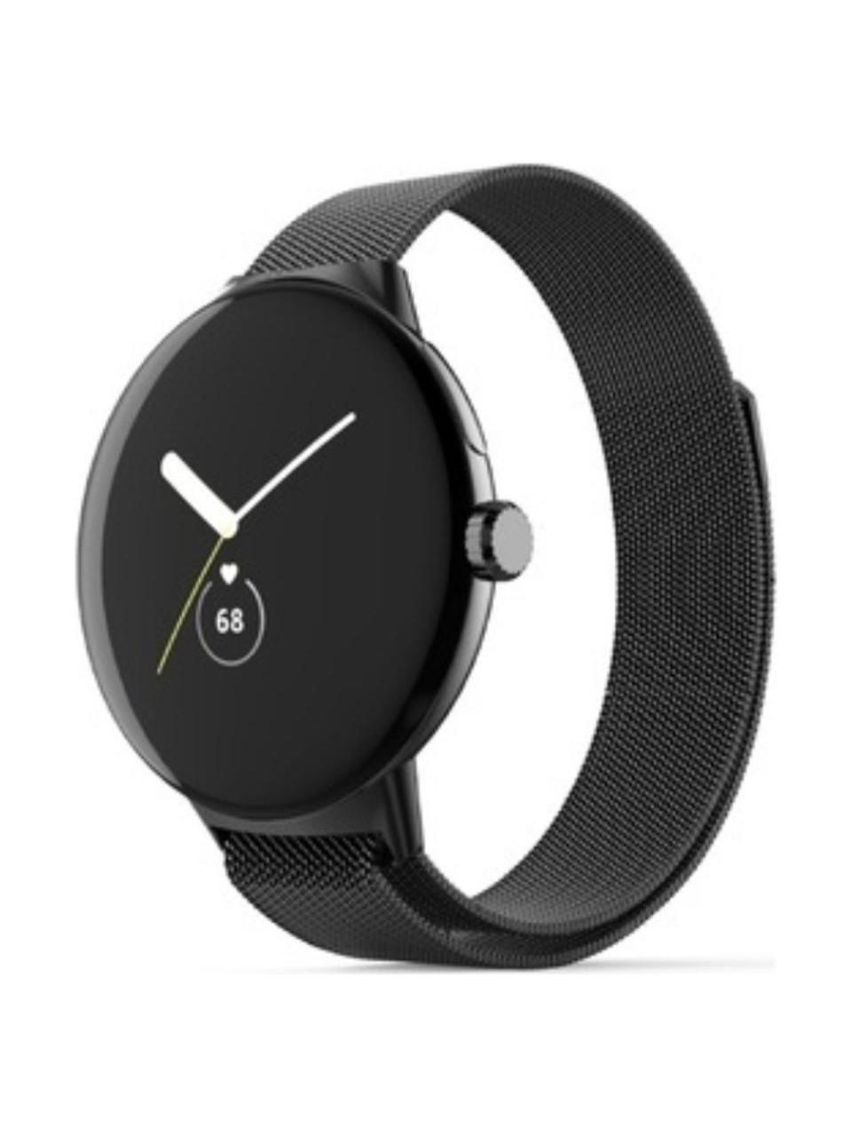 Markacase Google Pixel Watch Için Milanese Paslanmaz Çelik Metal Saat Kordonu