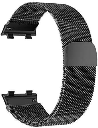 Markacase Oppo Watch 41 Mm İle UYUMLU Metal Milanese Kordon