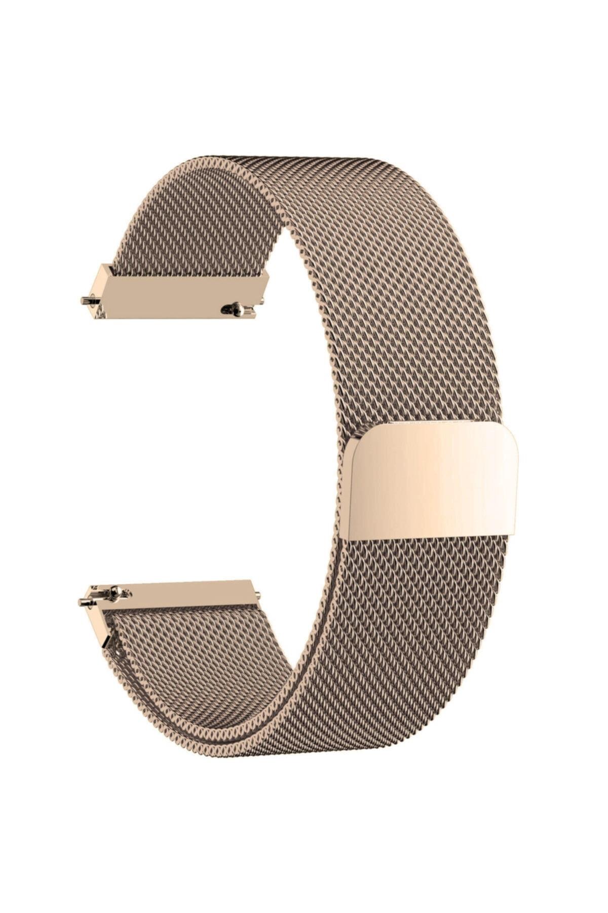 Polar Ignite Için Metal Mıknatıslı Milanese Kordon Vintage Gold