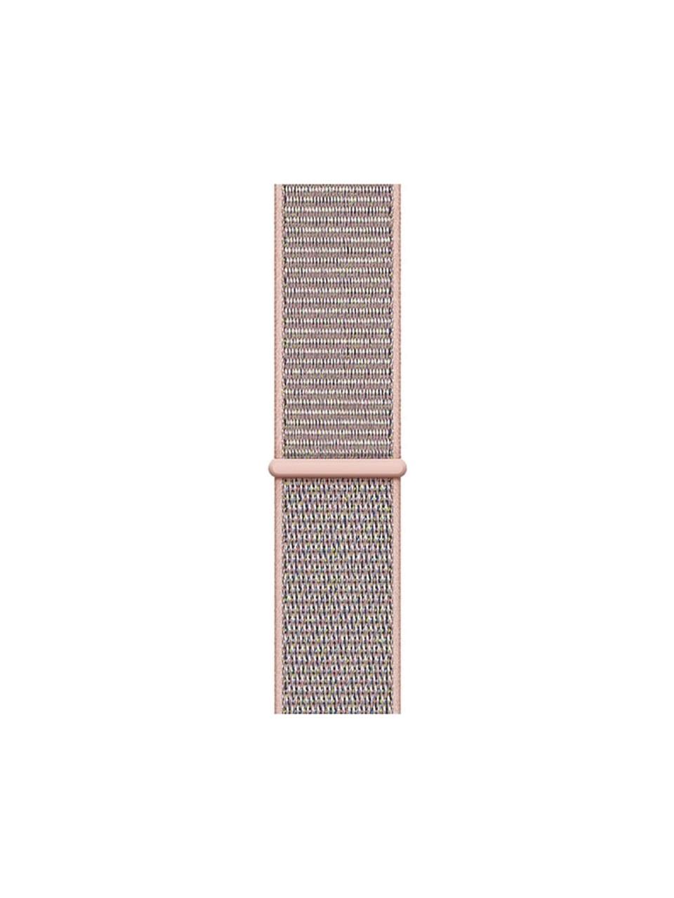 Samsung Galaxy Watch 4 Classic 42 Mm R880 Için Dokuma Kordon Rose Pink