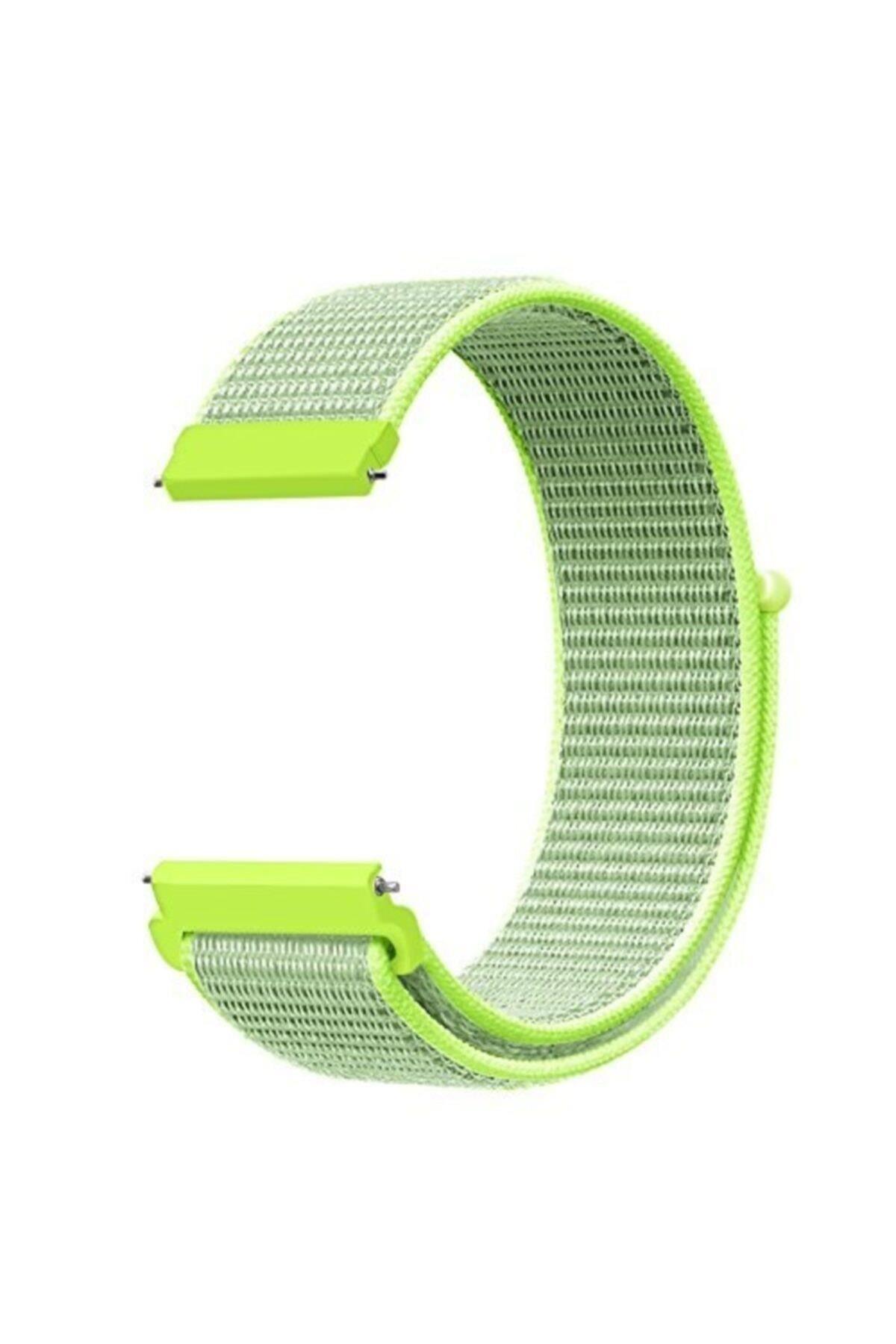 Samsung Galaxy Watch 46 Mm(Sm-r800) Için Dokuma Kordon Flash Light