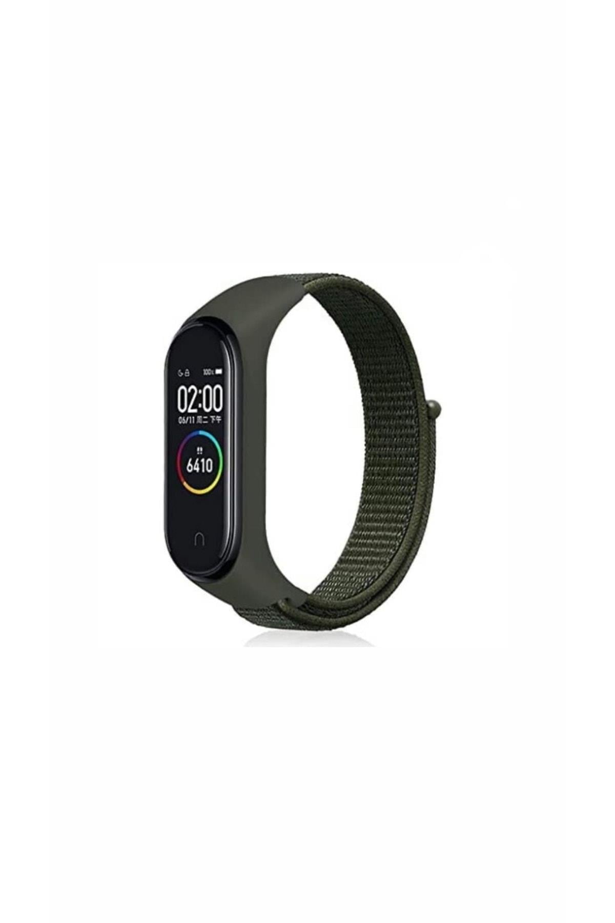 Amazfit Band 5-6 Dokuma Haki Yeşil Kordon