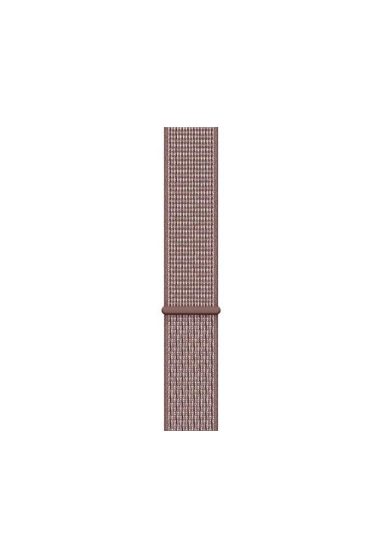 Amazfit Gts A1914 Için Dokuma Kordon Smokey Mauve