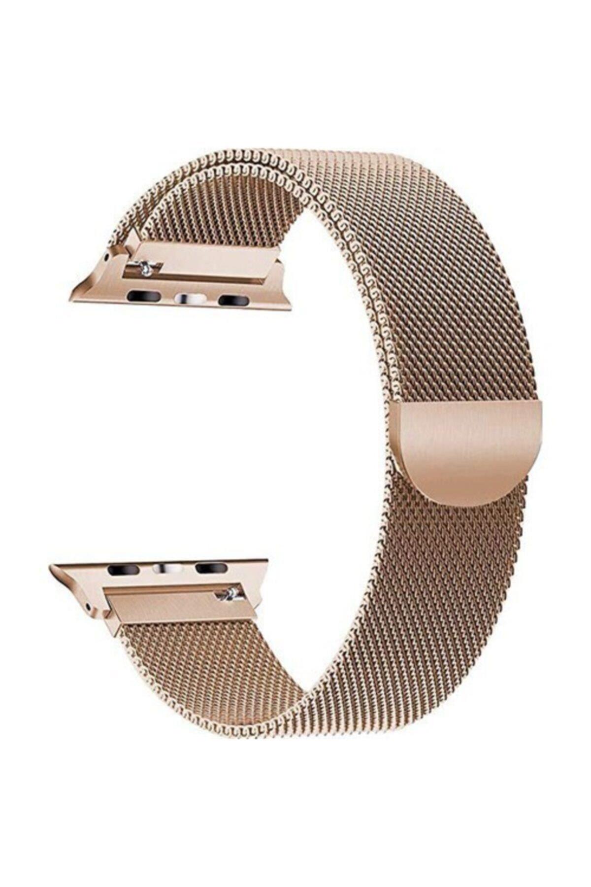 Apple Watch Için Kırmızı Metal Mıknatıslı Kordon