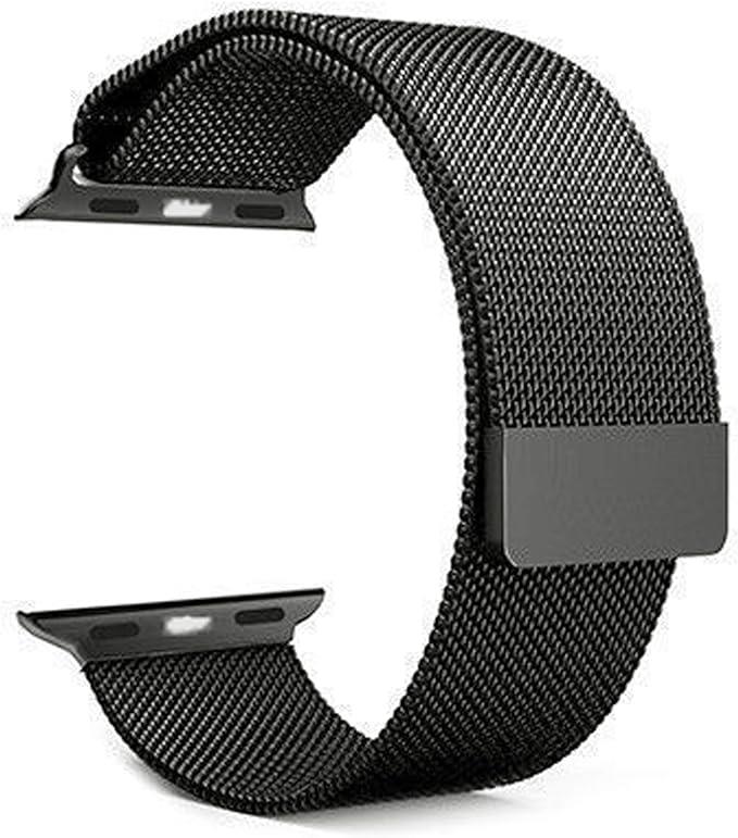 Apple Watch Se 40 Uyumlu  Mm Için Metal Milanese Kordon Gökkuşağı