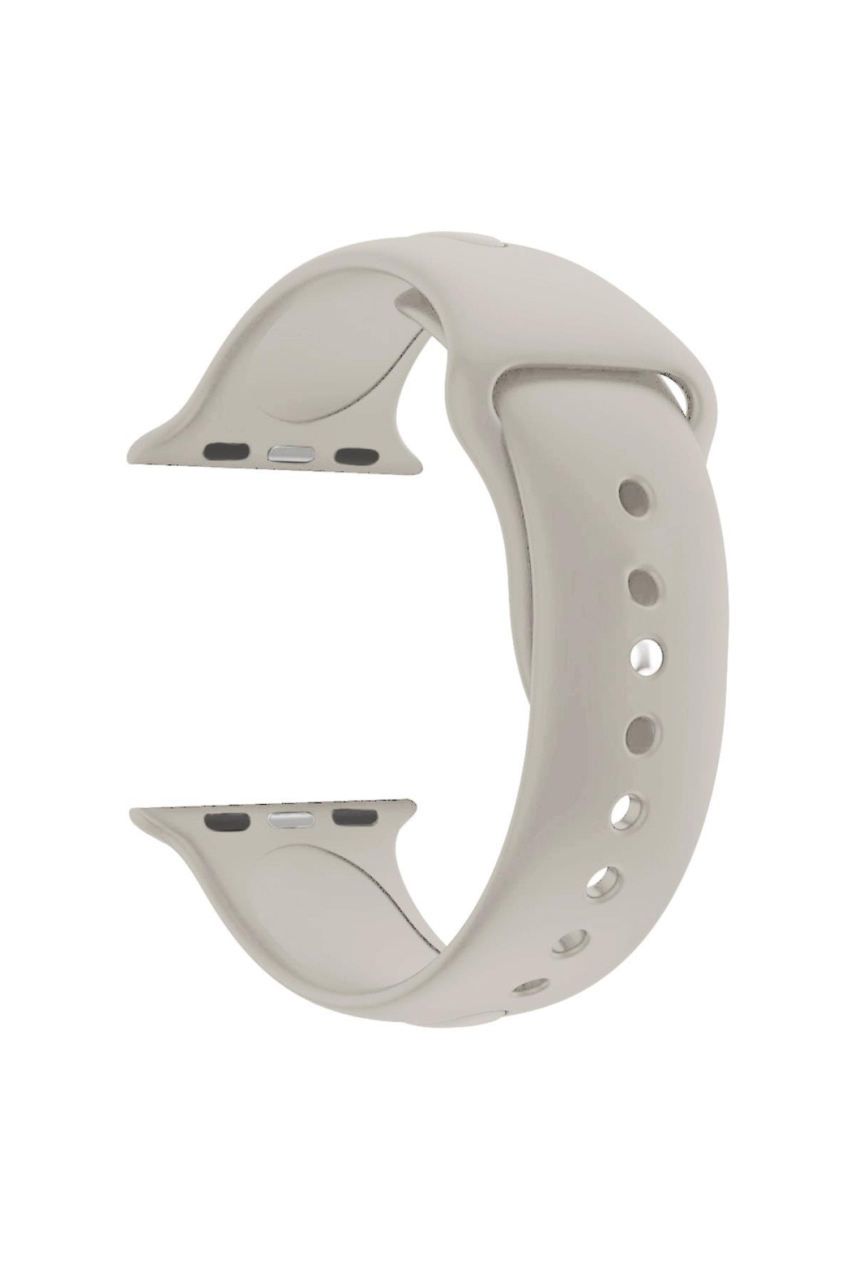 Apple Watch Se Için 40 Mm Small Beden(s/m Size) Silikon Kordon(54 Renk) Fuşya