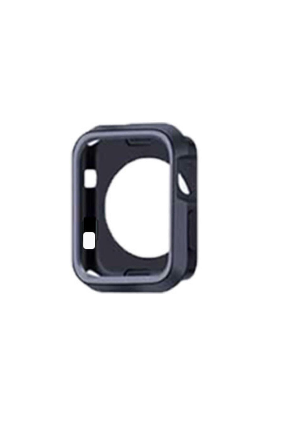 Apple Watch Seri 4 40 mm Iki Renkli Silikon Tpu Kılıf