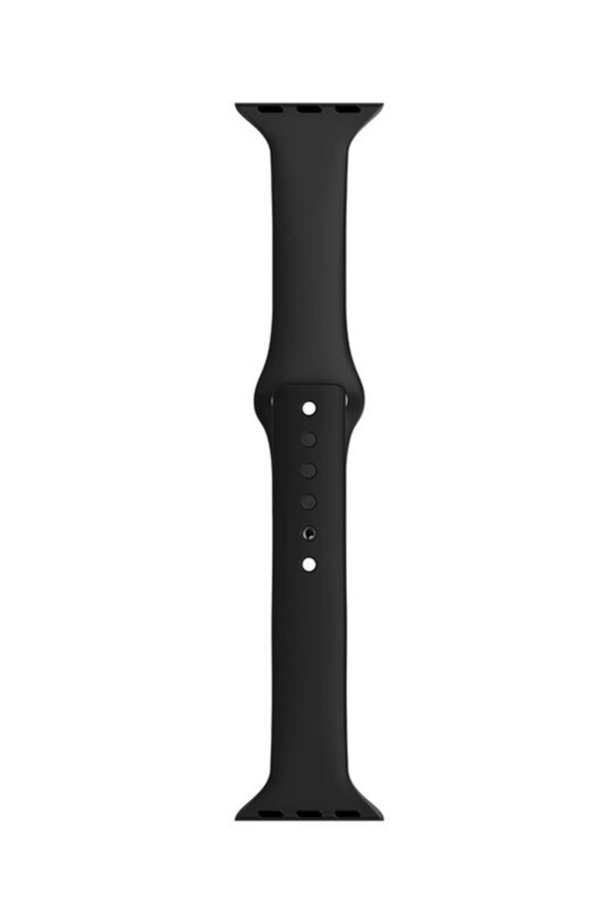 Apple Watch Seri 4 5 6 Için 40 Mm Slim Silikon Kordon Lila