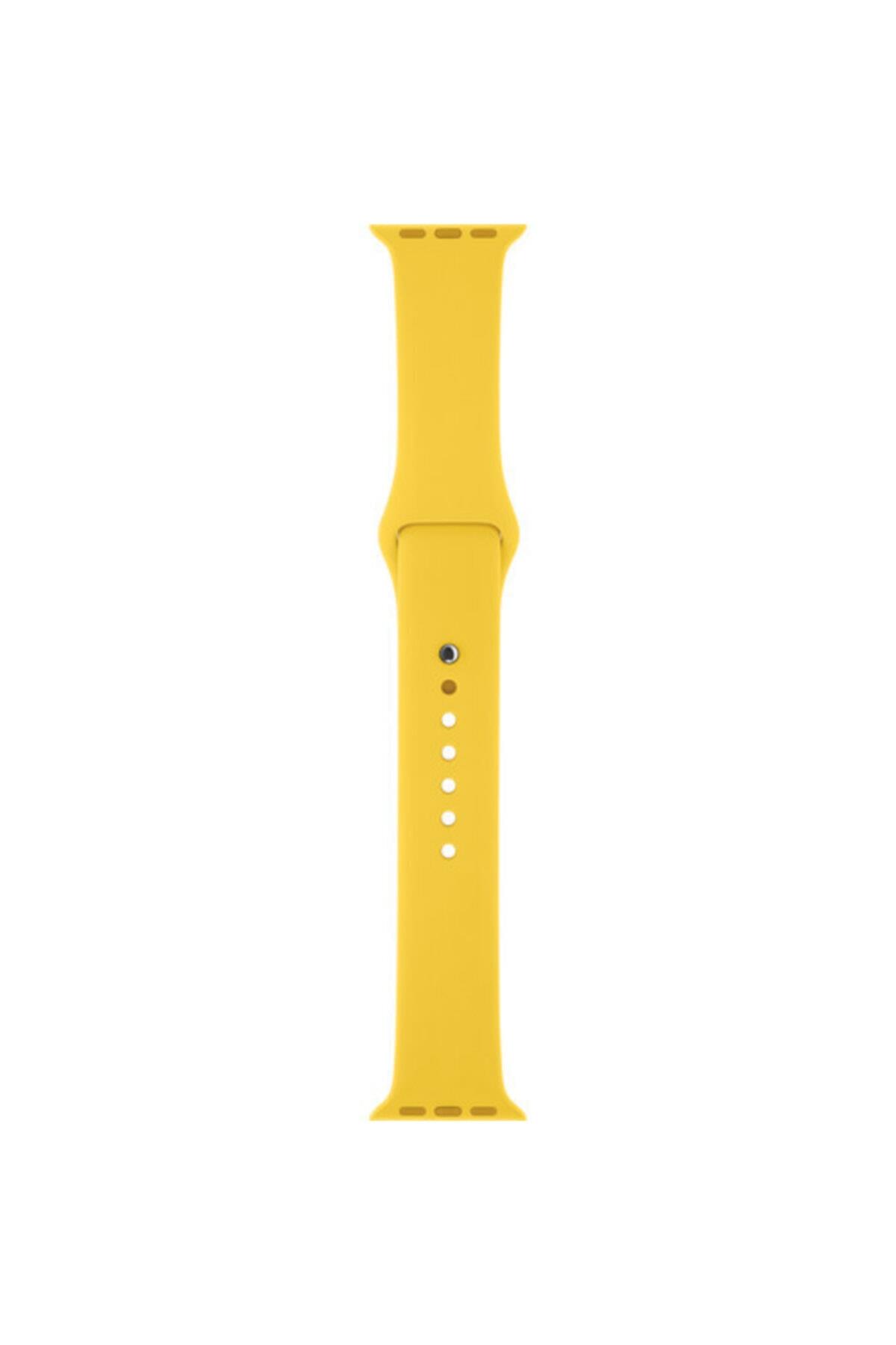 Apple Watch Series 1 2 3 Için 42 Mm Small Beden(s/m Sıze) Silikon Kordon Royal Blue