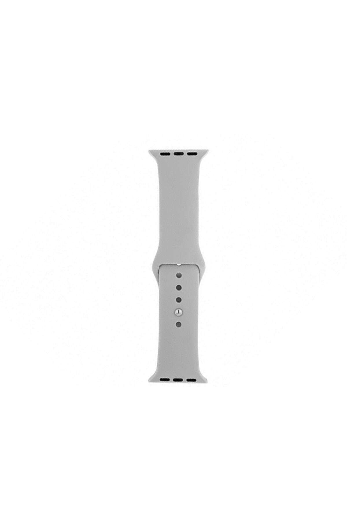 Apple Watch Series 1 2 3  Uyumlu 38 mm Rose Kırmızı S Beden Kordon