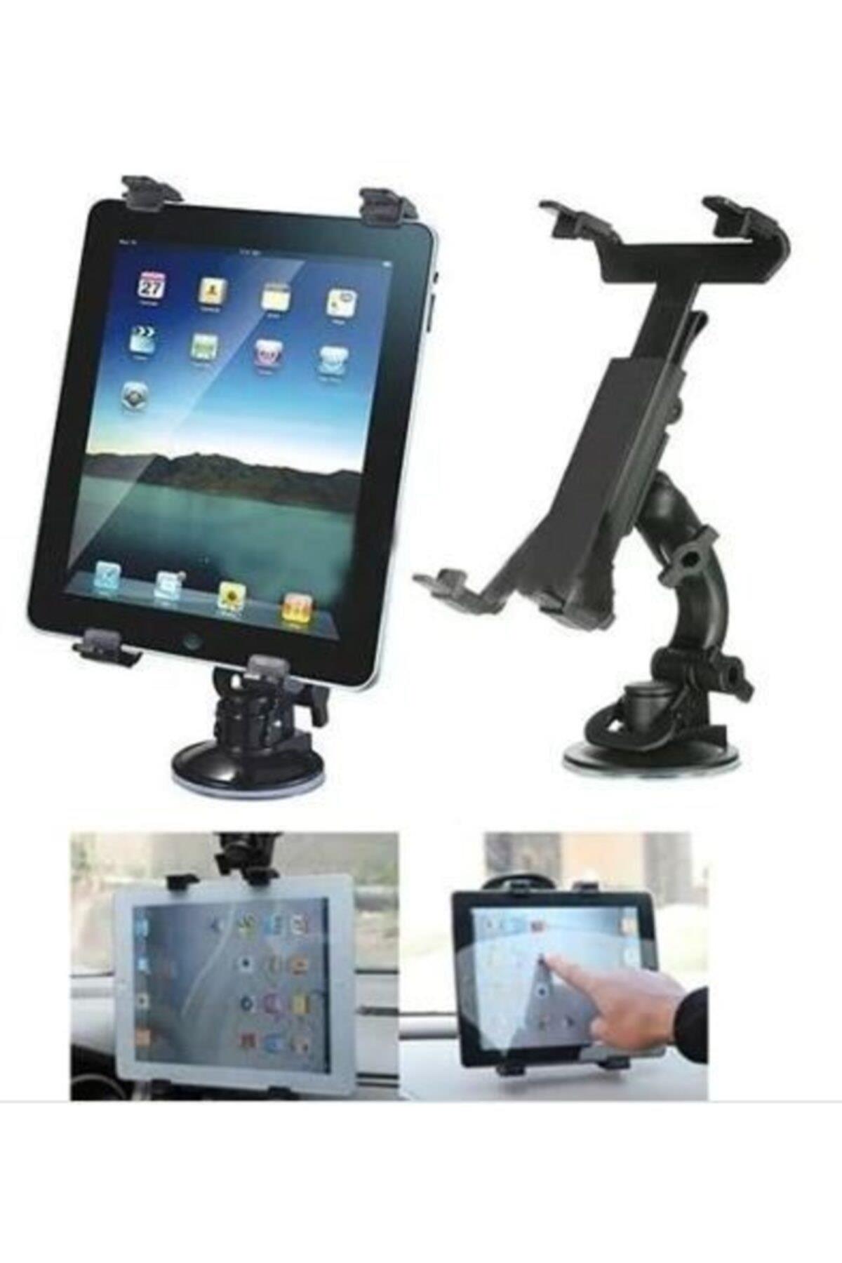 Araç Cam Vantuzlu Tablet Tutucu