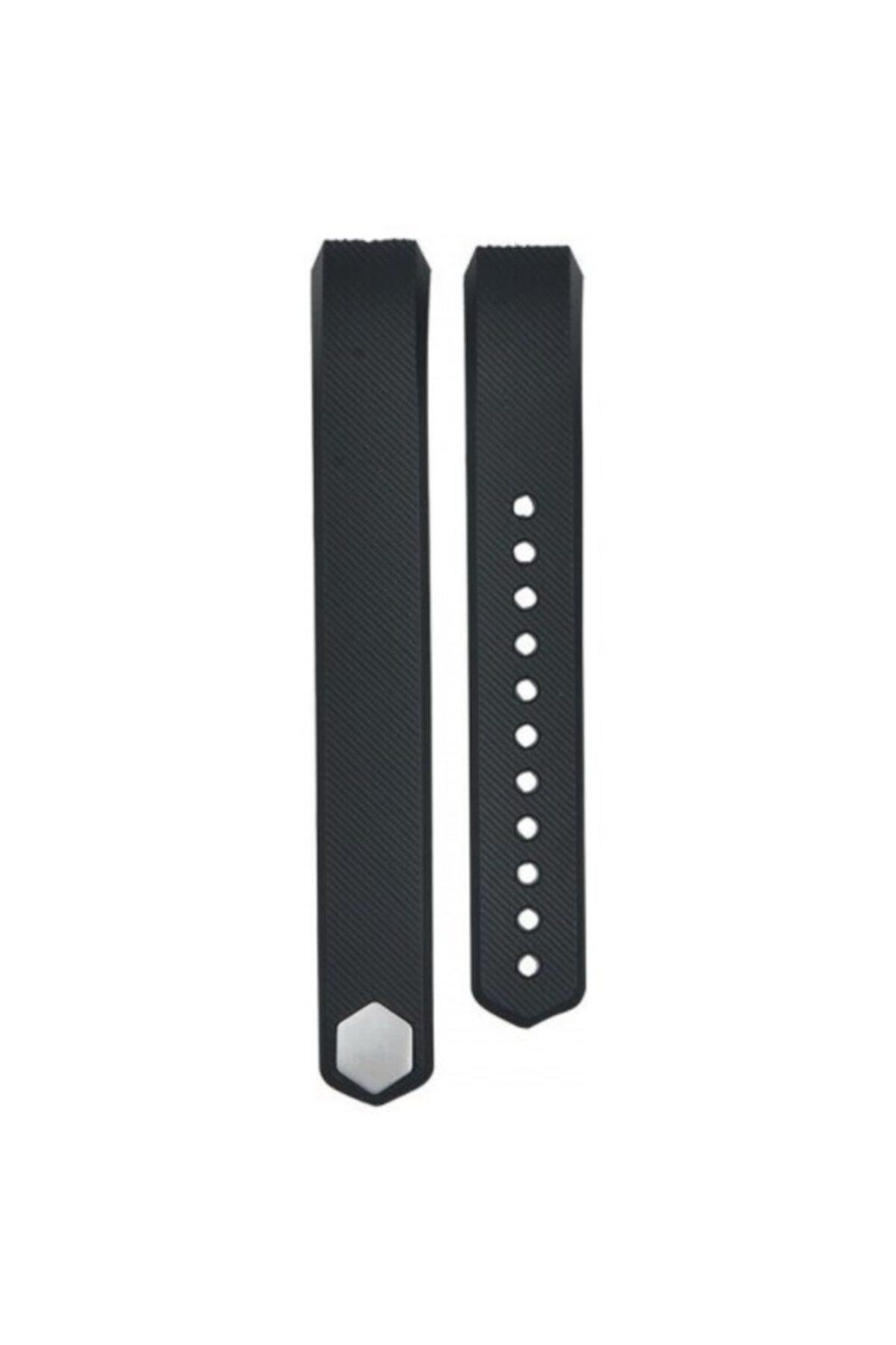 Fitbit Ace Uyumlu Large Beden(l Sıze) Silikon Kordon Siyah