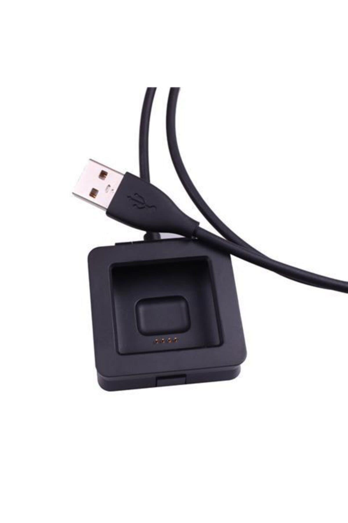 Fitbit Blaze Usb Uyumlu Dock Stand Şarj Kablosu