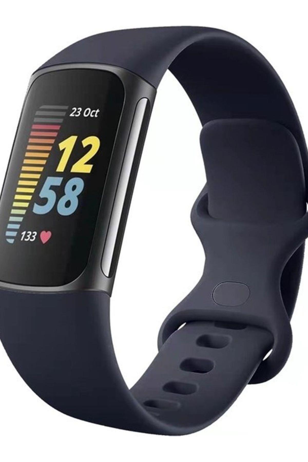 Fitbit Charge 5 Silikon Saat Kordonu