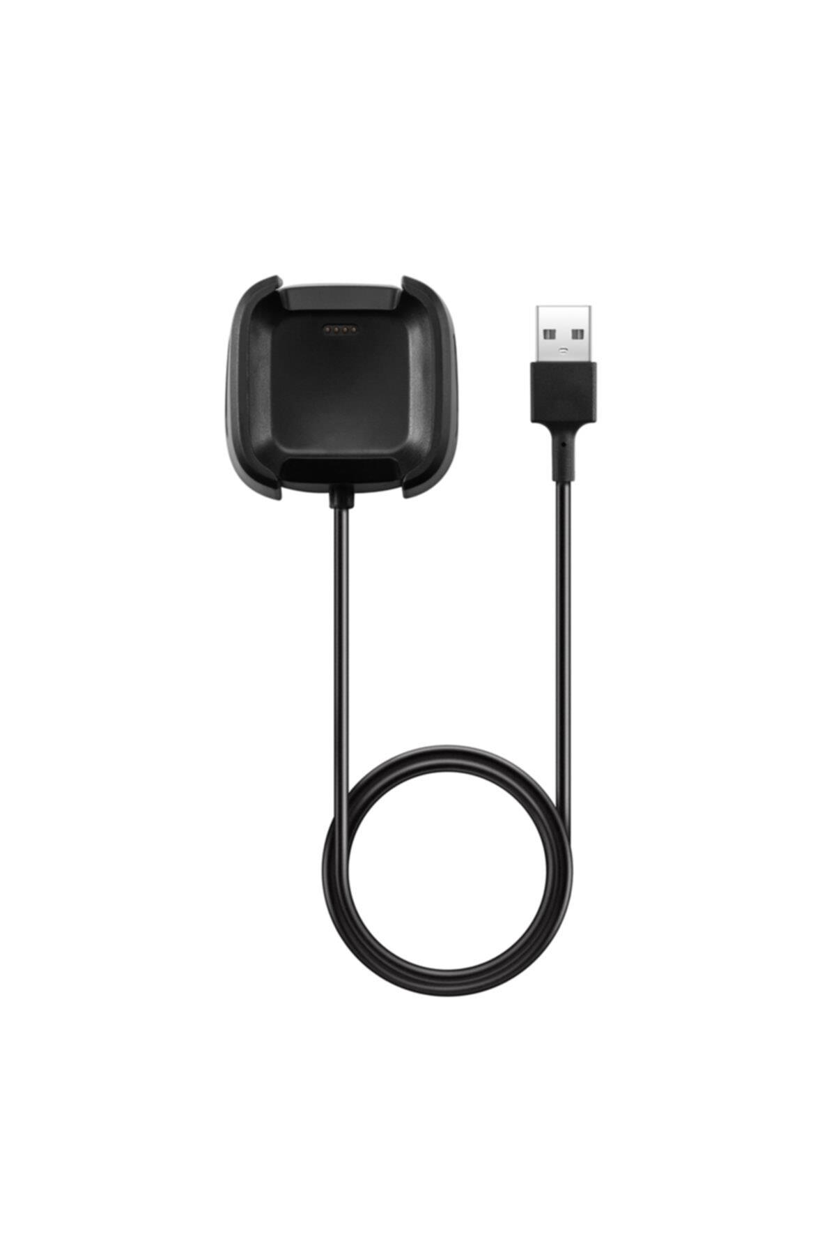 Fitbit Versa Fb504 - Versa Lite Fb415 Için Usb Dock Şarj Cihazı