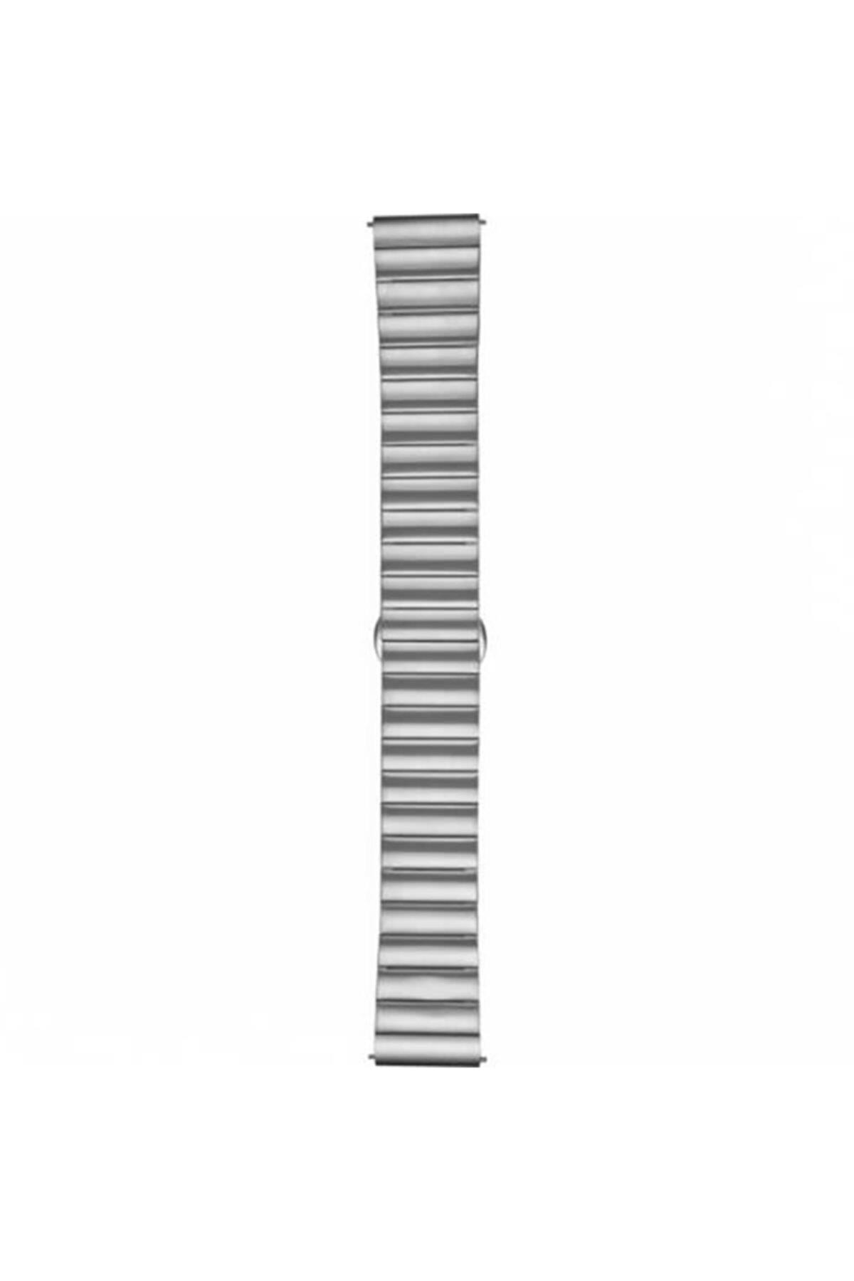 Fossil Watch Gen 6 Için Uyumlu Baklalı Metal Kordon Siyah