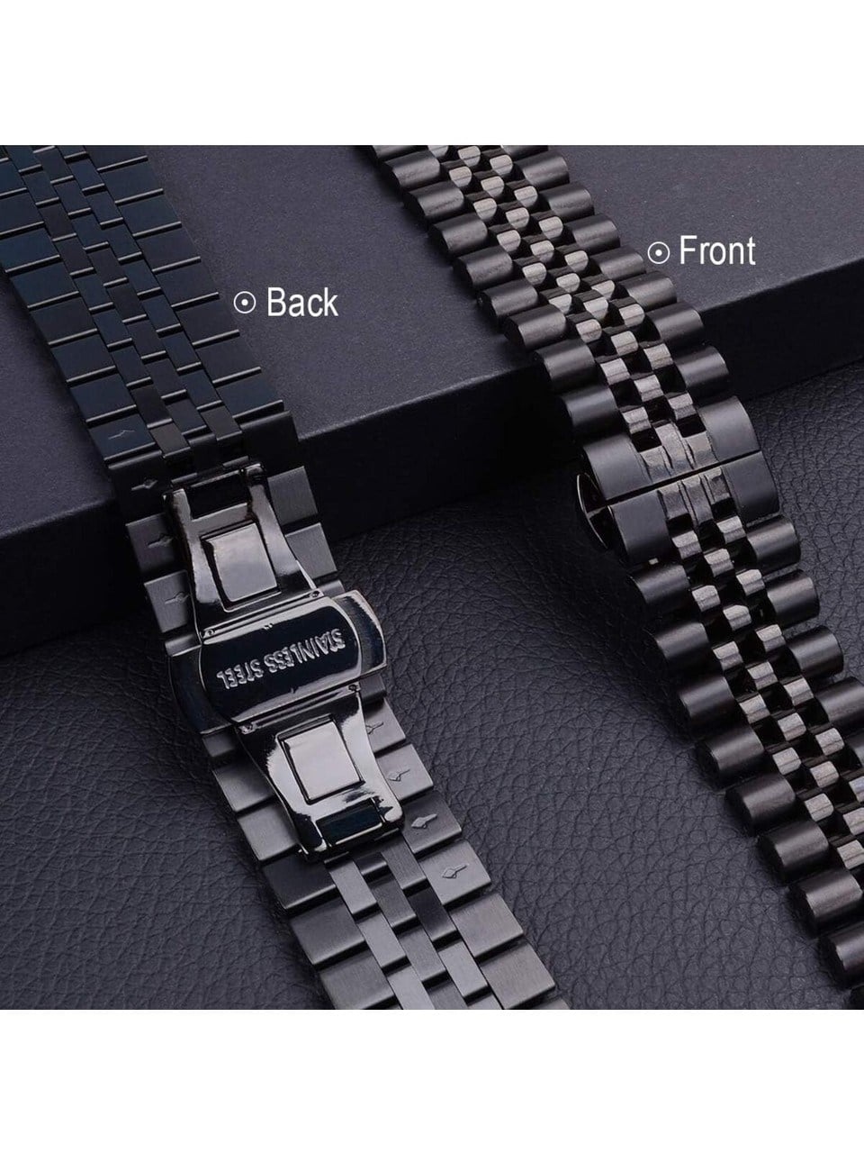 Garmin 26 mm Paslanmaz Çelik Saat Kayışı, Garmin Tactix 8/Fenix ​​8 pro 51mm/Fenix ​​6X/7X/5X/7X Pro/6X Pro/5X Plus ile Uyumlu, Descent Mk2/2i/3i/quatix 8 51mm/Enduro3 2 için Hızlı Takılabilir Metal Kayış