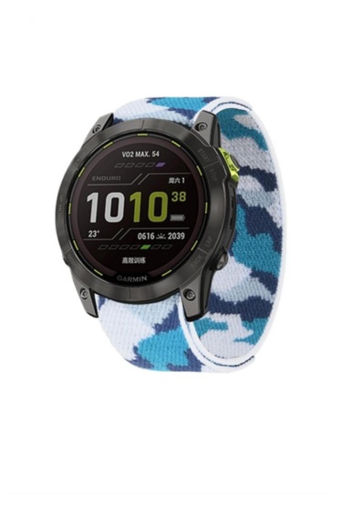 Garmin Fenix 5x-5xplus Sapphire Kumaş Kordon (26MM)