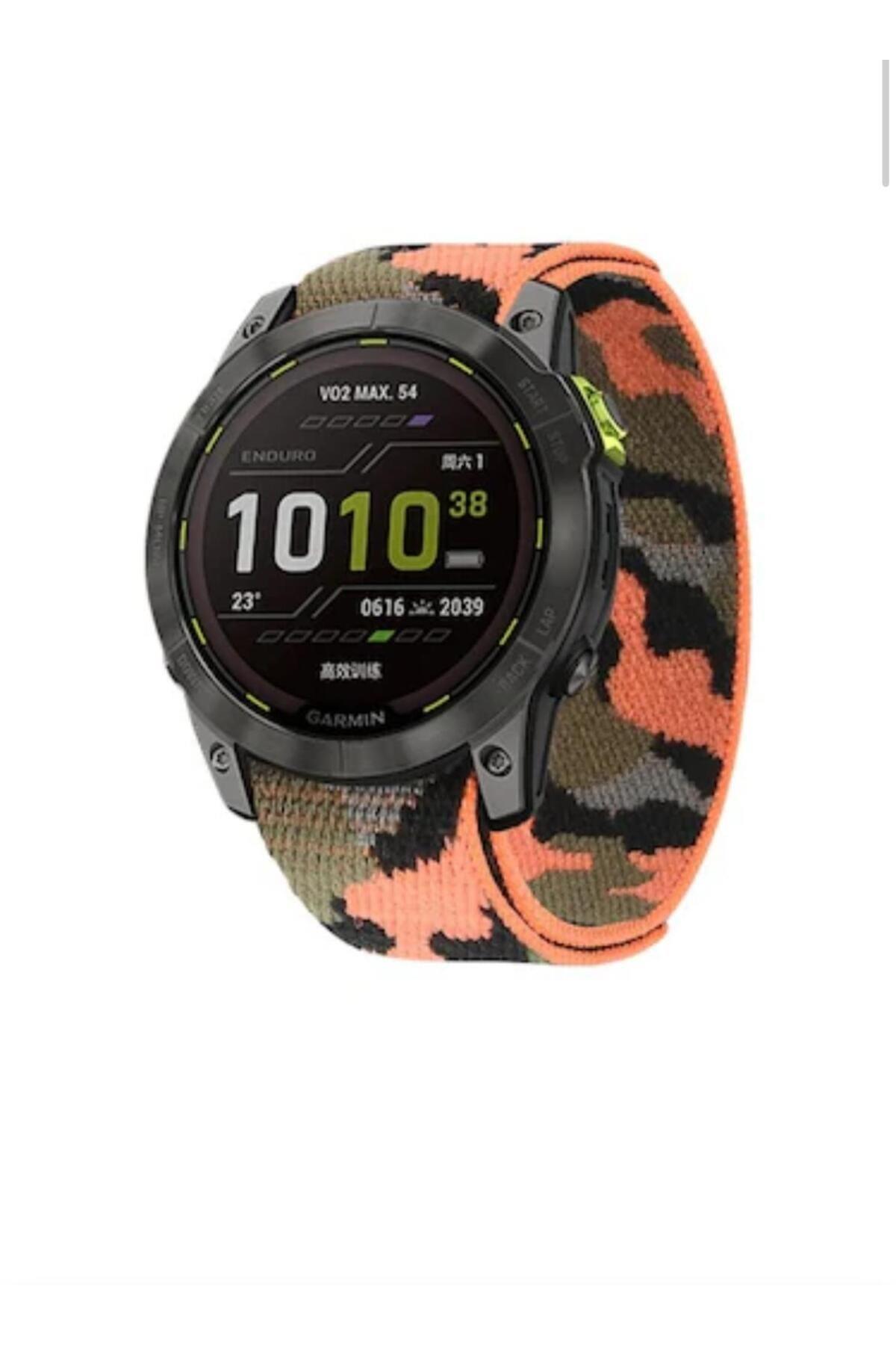 Garmin Fenix 5x-5xplus Sapphire Kumaş Kordon (26MM)