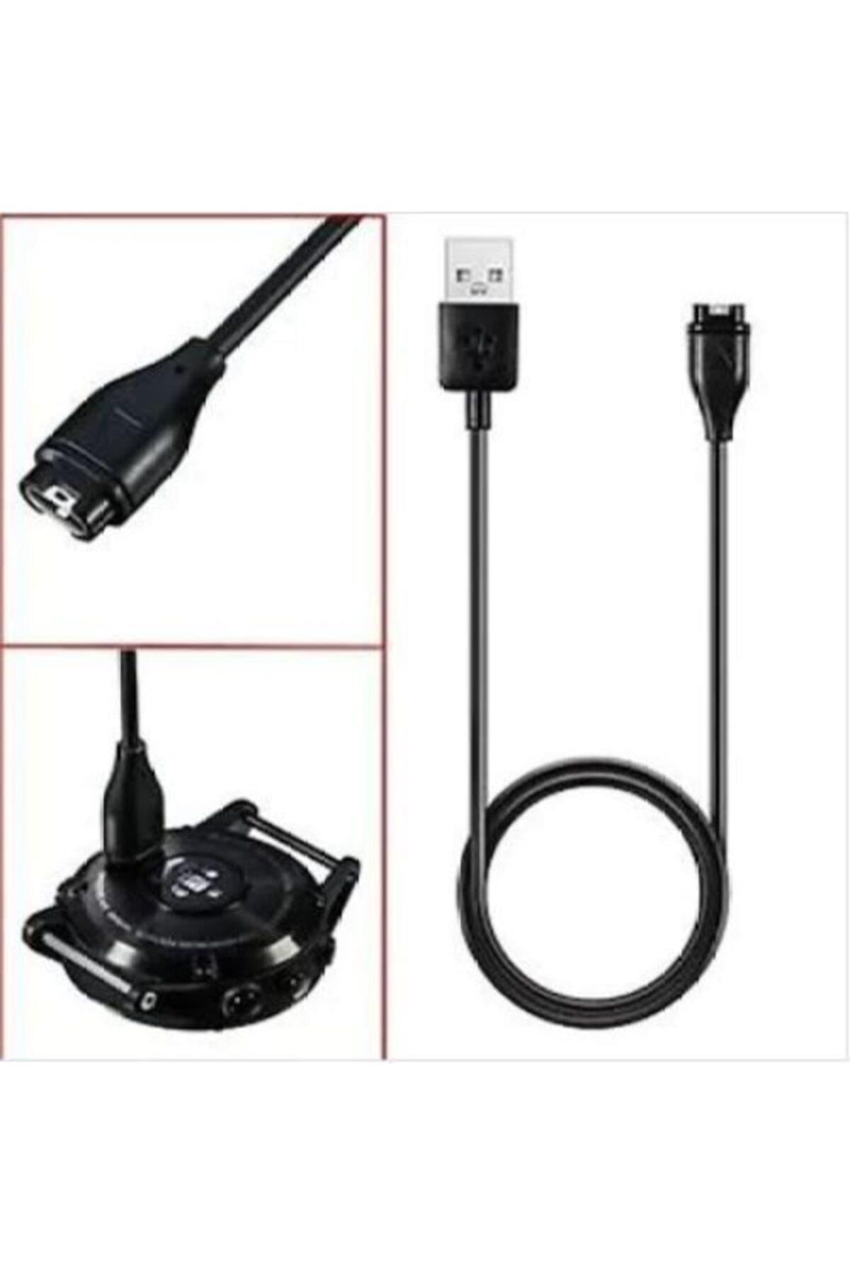 Garmin Fenıx 6 - 6s - 6x Için Usb Şarj Kablosu