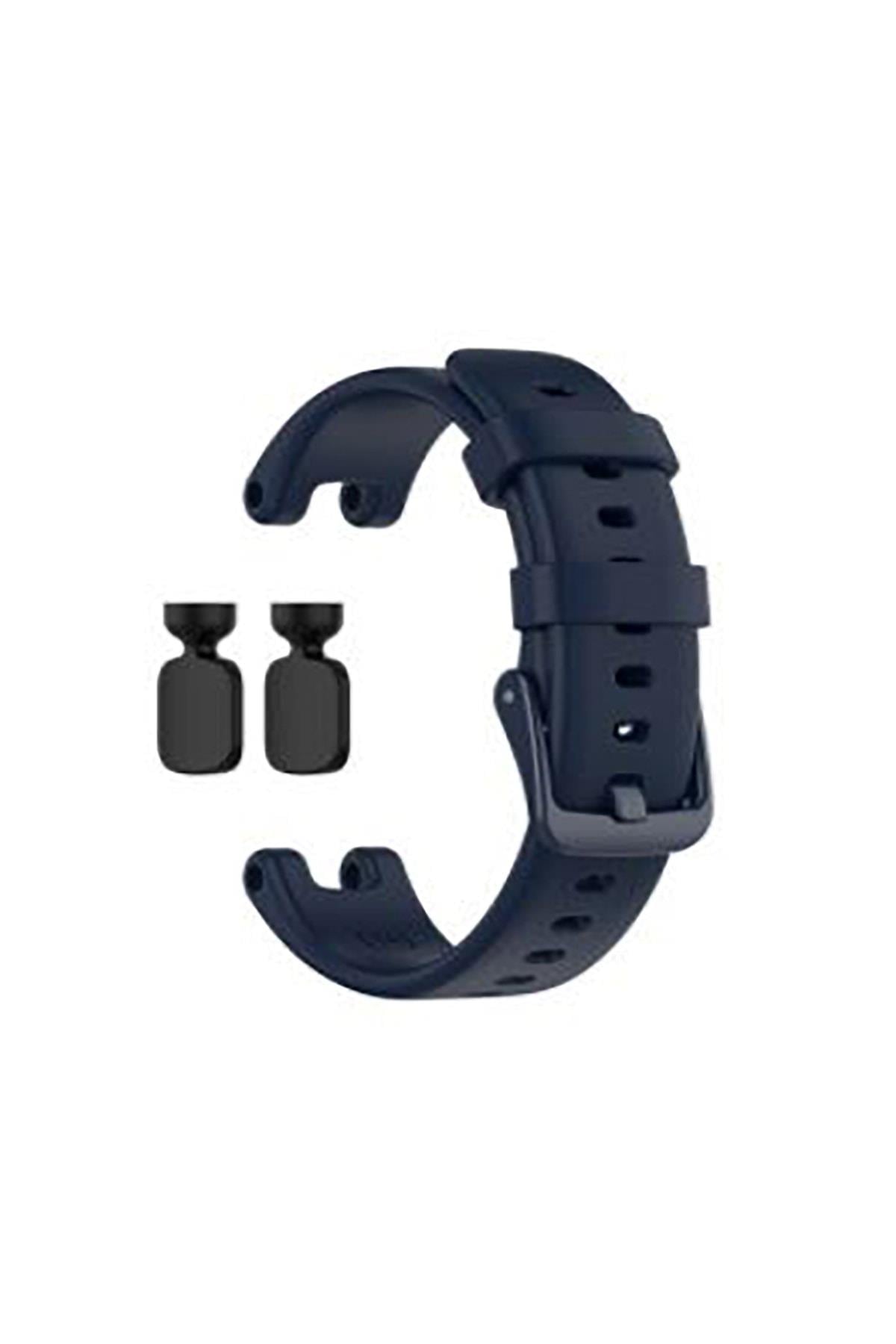 Garmin Lily Ile Uyumlu Silikon Kordon Kayış Bordo