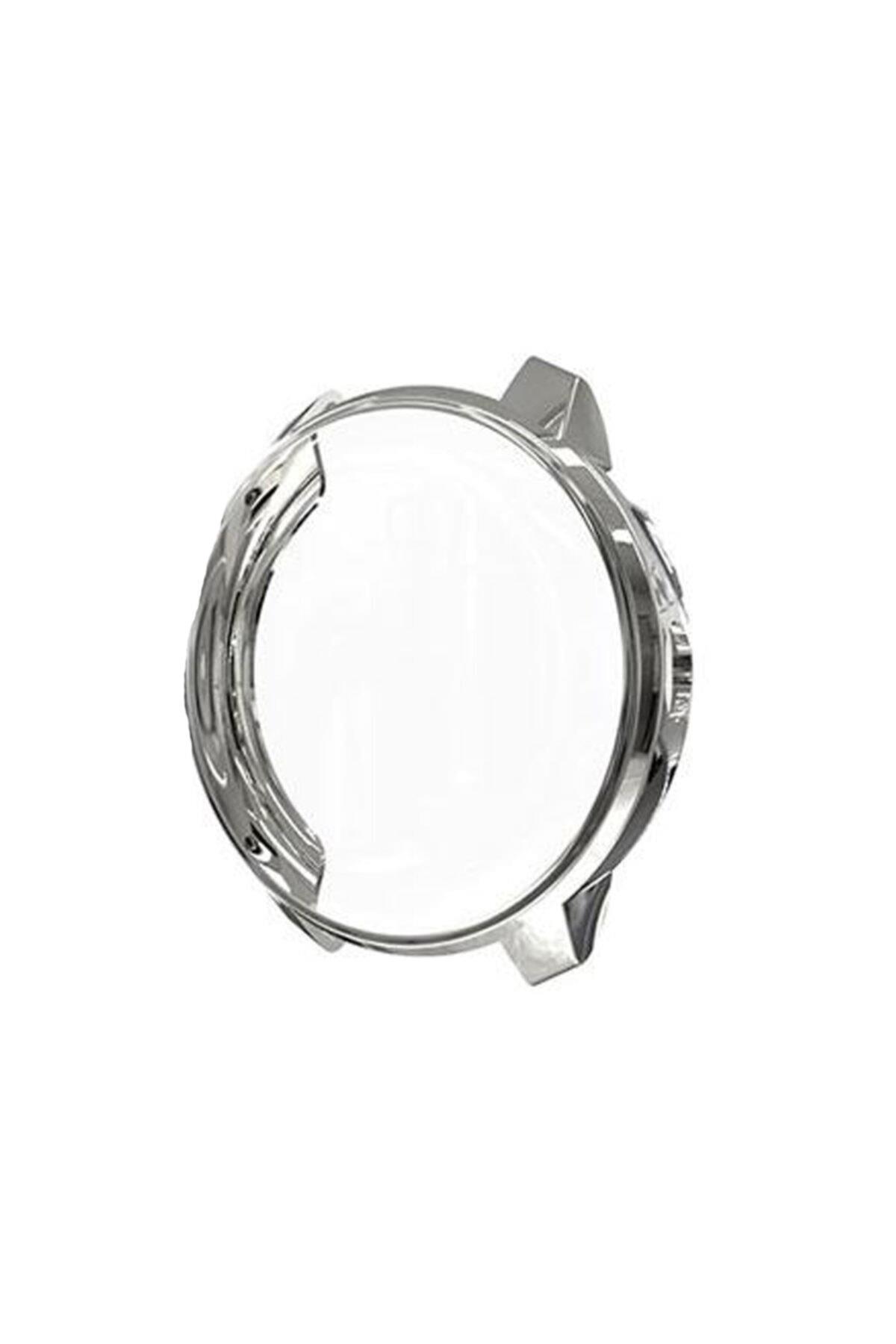 Garmin Vivoactive 3 Için Silikon Kenar Koruyucu Şeffaf