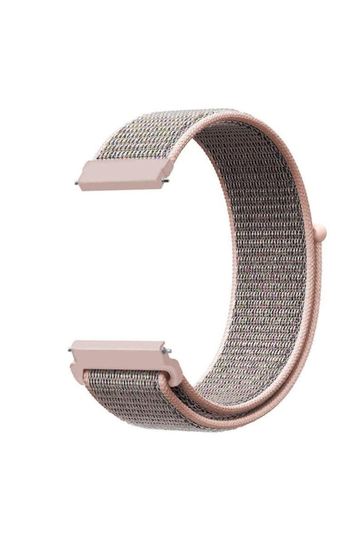 Garmin Vivoactive 3 Uyumlu Dokuma Kordon Gece Mavisi
