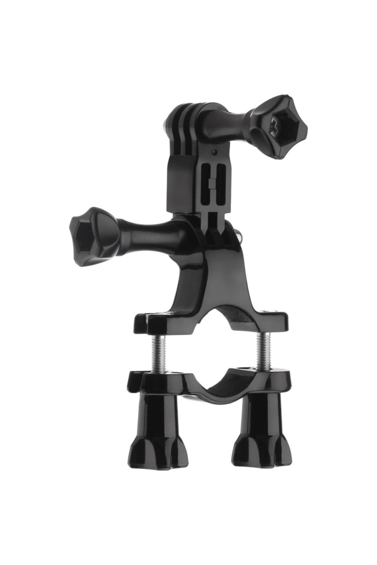 Gopro 9-8-7-6-5-4-3-3 -2 Ve Session Modelleri Için Bisiklet Gidon Aparatı Oval Çok Açı Tutucu