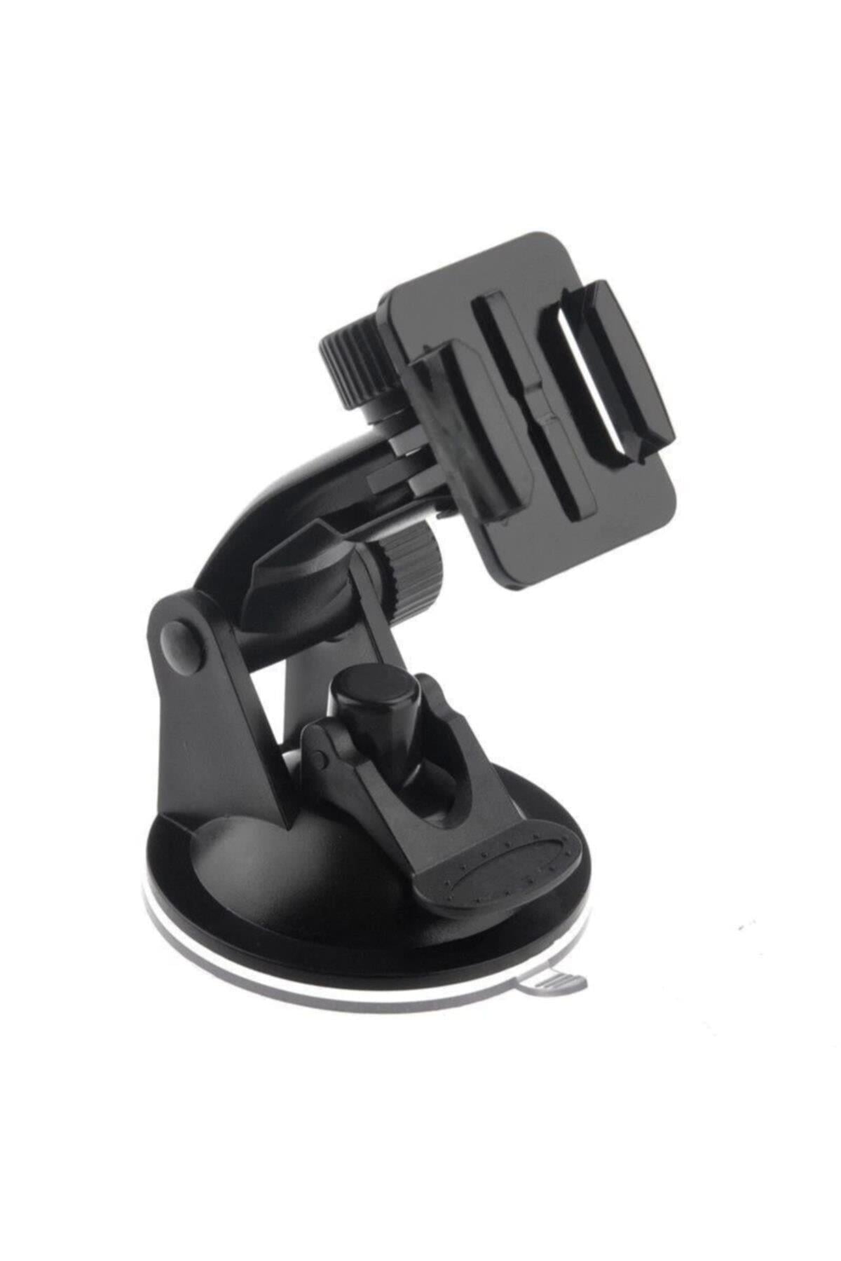 Gopro Hero 9-8-7-6-5-4-3 Ve 3 Için Mini Cam Vantuz Tutucu Holder Suction Cup
