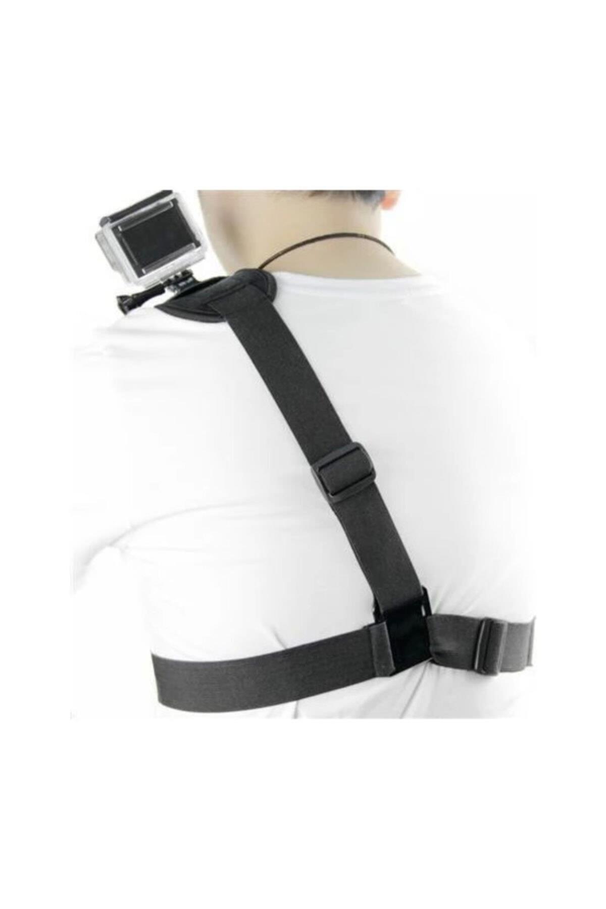 Gopro Session 5 Ve Hero 9-8-7-6-5-4-3-3 Için Omuz Askısı Tutucu Shoulder Strap