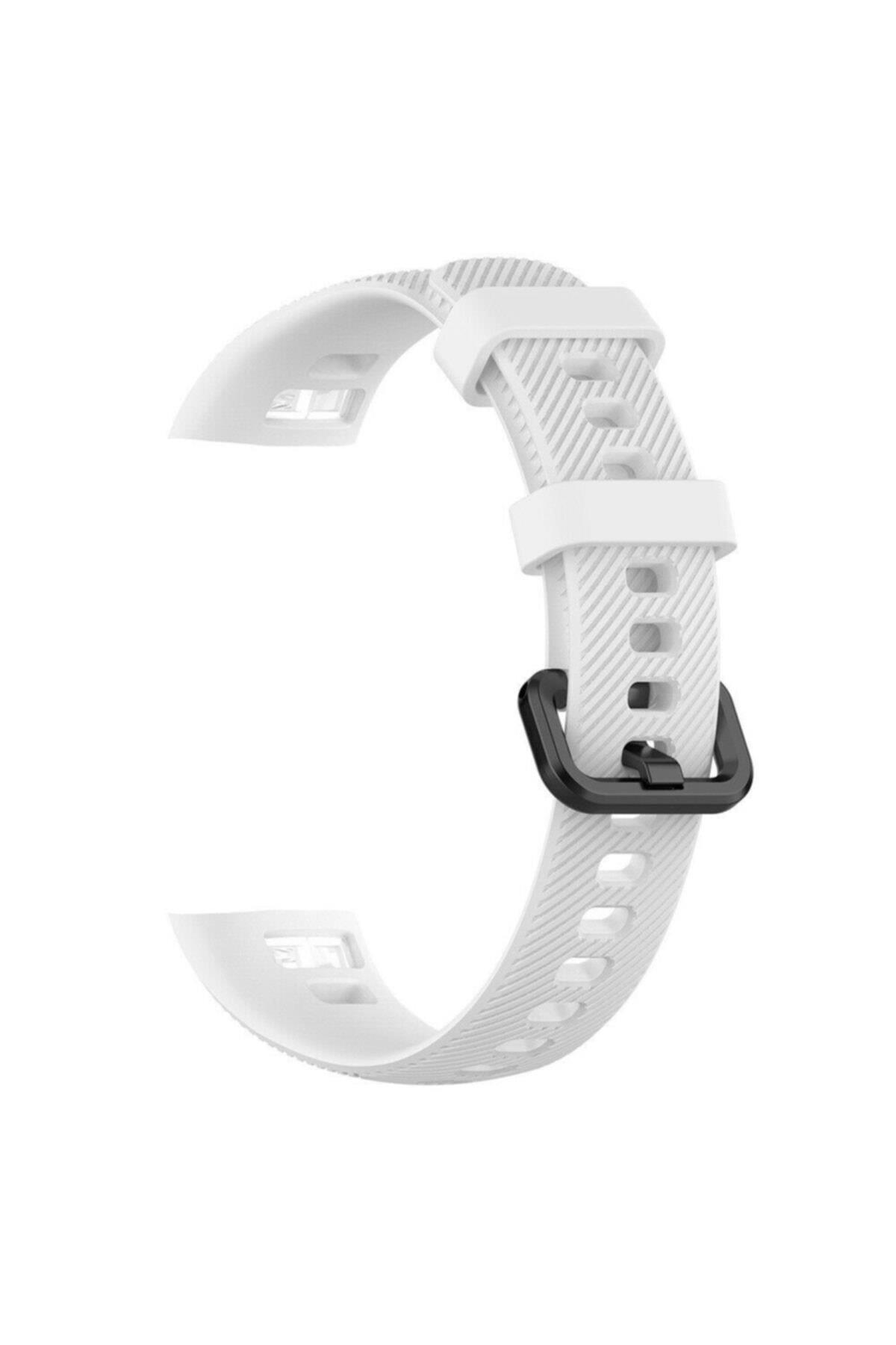 Honor Band 5 Için Silikon Kordon Lacivert