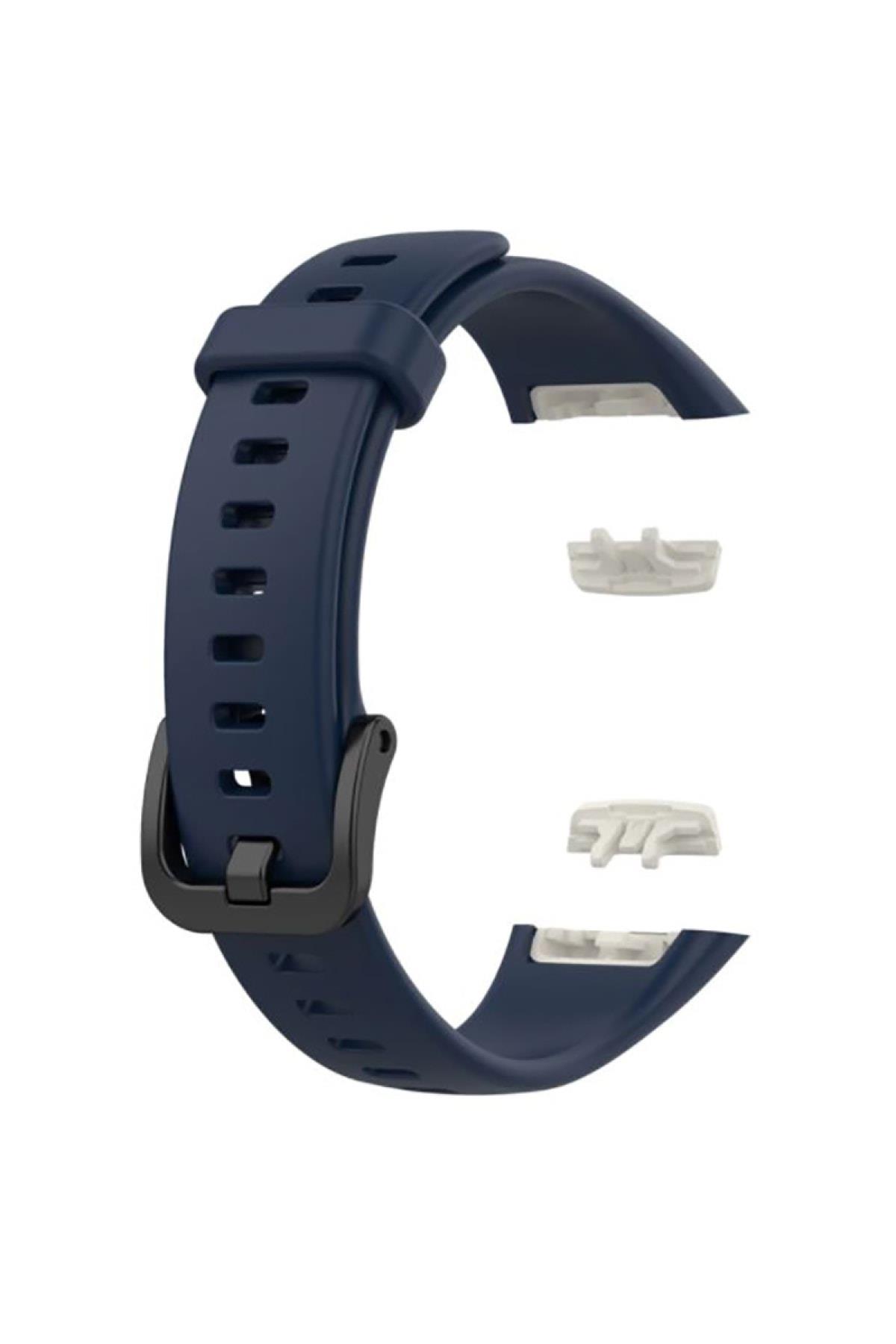Honor Band 6 Için Silikon Kordon Turuncu