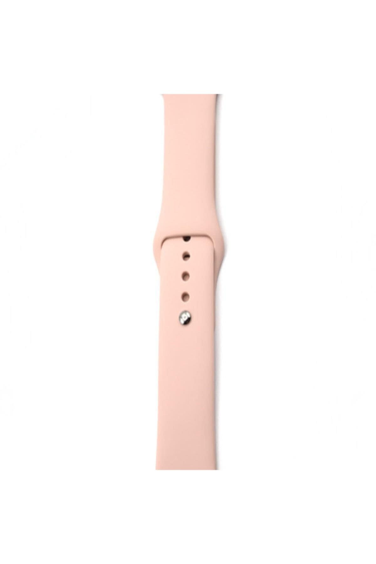 Huawei Watch Gt 2 42 Mm Için Silikon Kordon - Kum Pembe