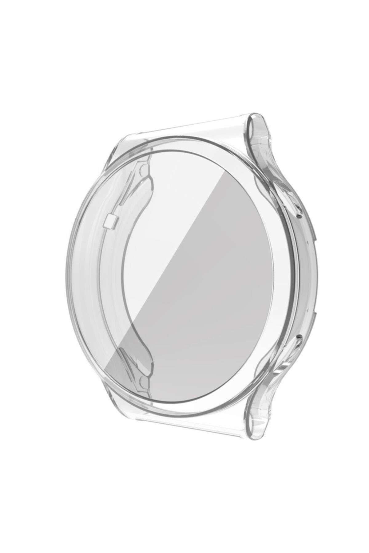 Huawei Watch Gt 2 Pro 46 Mm Için Tam Kaplama Silikon Kılıf Siyah