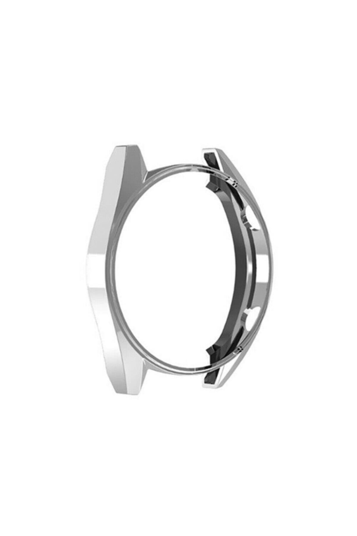 Huawei Watch Gt Uyumlu Koruyucu Kılıf Gümüş