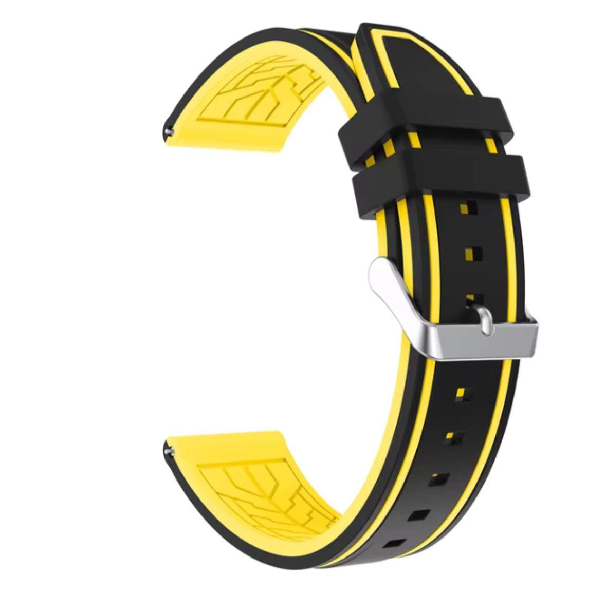 Markacase Amazfit Stratos 3 için Silikon Kordon 22MM