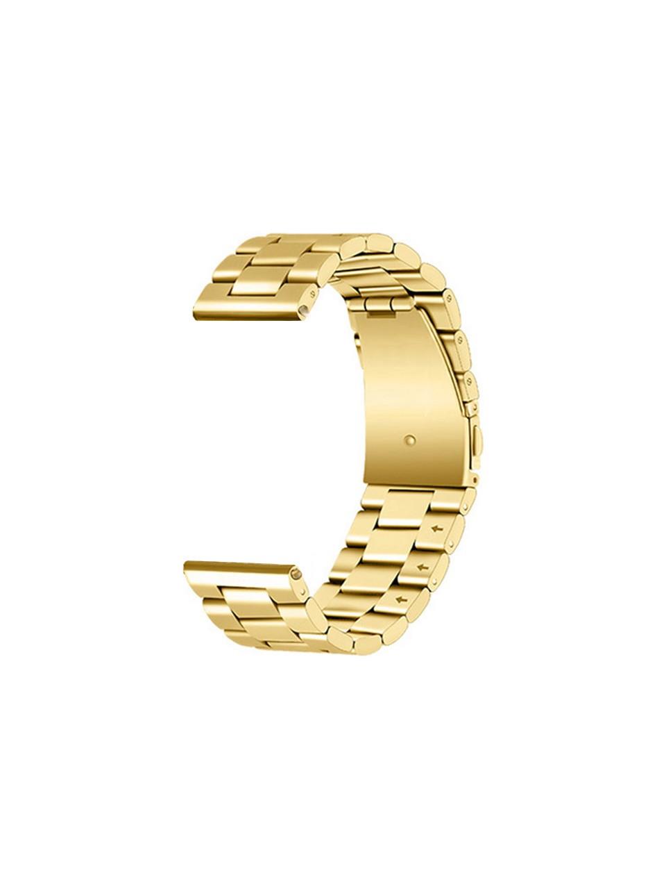 Markacase Oppo Watch 46 Mm İle UYUMLU paslanmaz çelik Baklalı Kordon