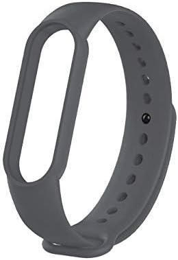 Mi Band 5-6 Için Silikon Kordon Füme