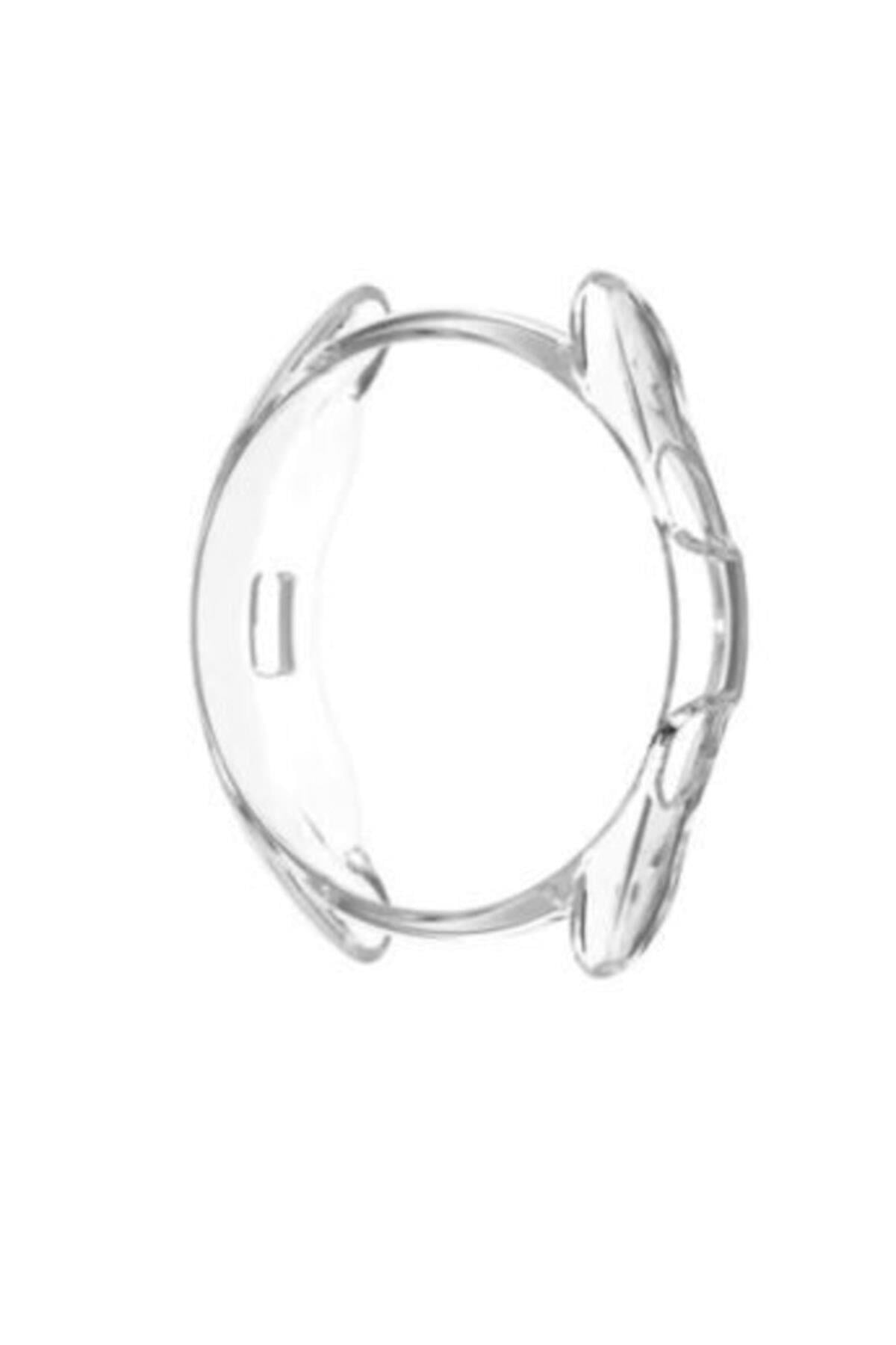 Samsung Galaxy Watch 3 41 Mm Silikon Kenar Koruyucu Kılıf Siyah