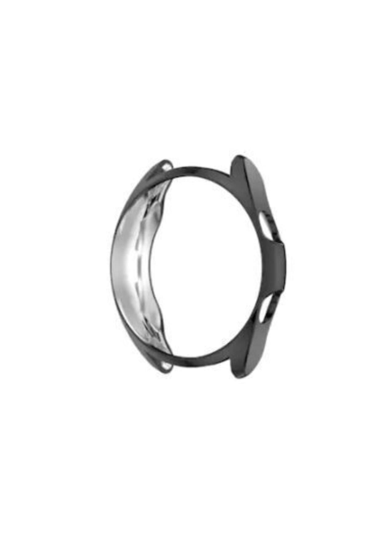 Samsung Galaxy Watch 3 45 Mm Silikon Kenar Koruyucu Kılıf Şeffaf