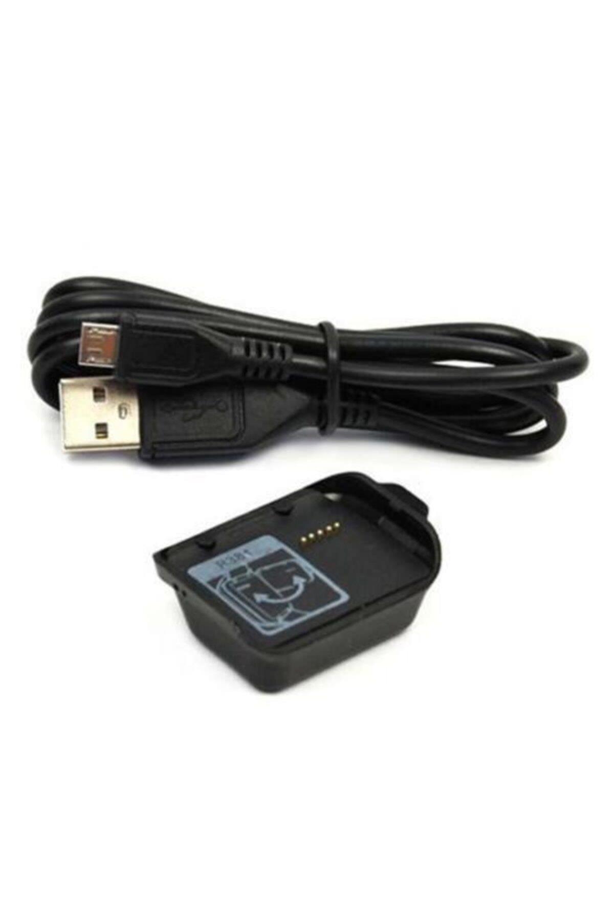 Samsung Gear Fit-r350 Usb Şarj Kablosu Dock Stand
