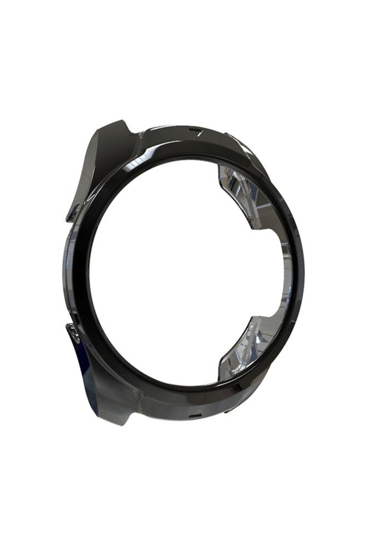 Ticwatch Pro Için Silikon Kenar Koruyucu Şeffaf