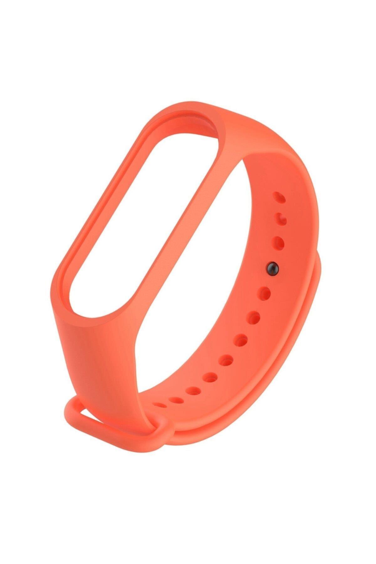 Xiaomi Mi Band 4 Turuncu Silikon Kordon