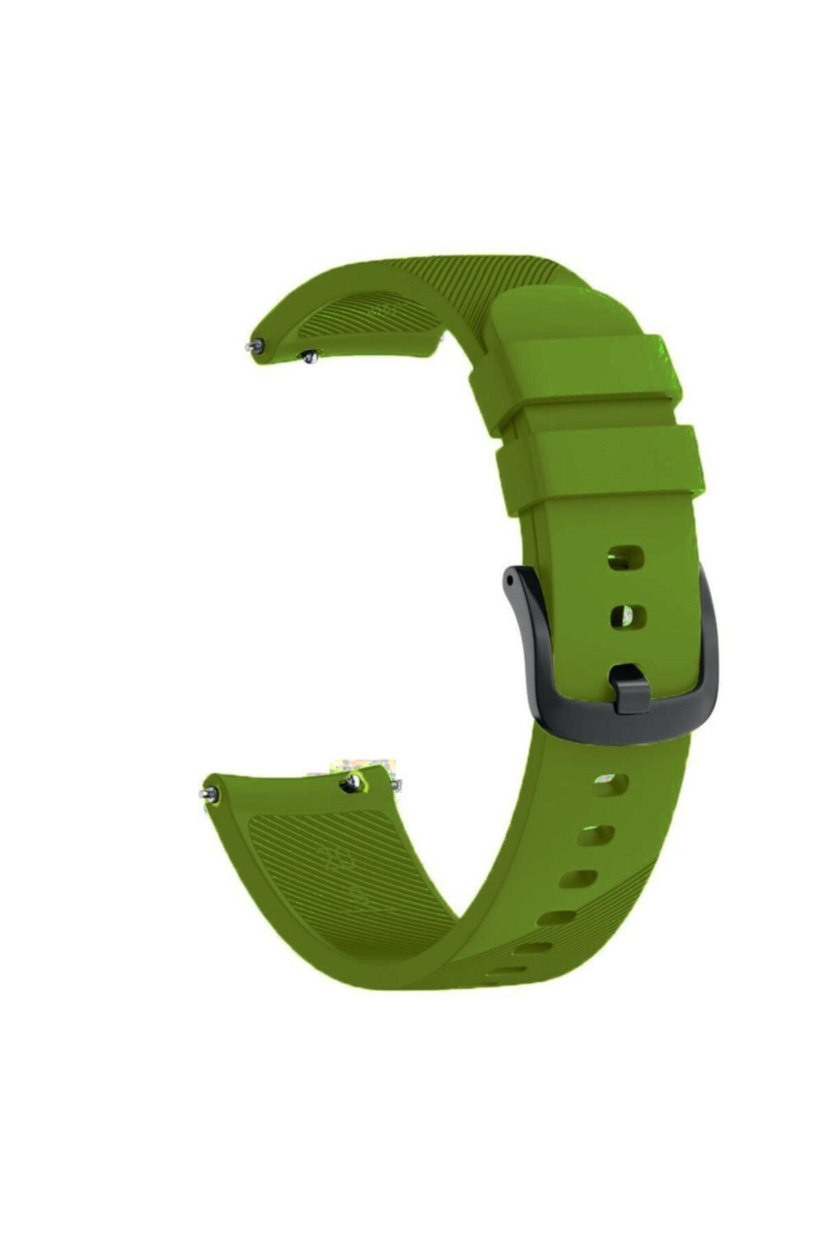 Yeşil Xiaomi Uyumlu Amazfit Yeşil Bip İçin Silikon Kordon