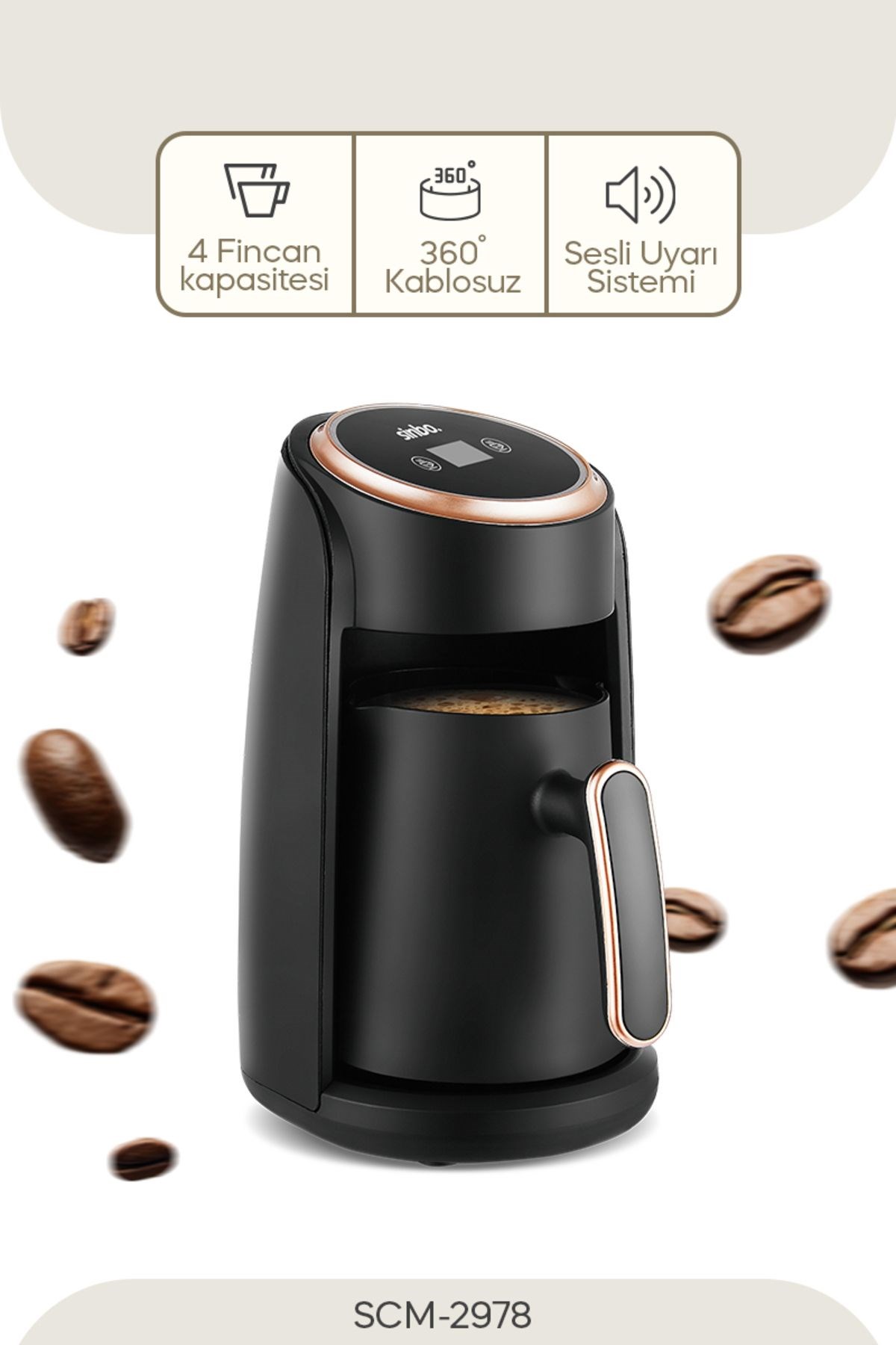 SİNBO SCM-2978 KAHVE MAKİNESİ