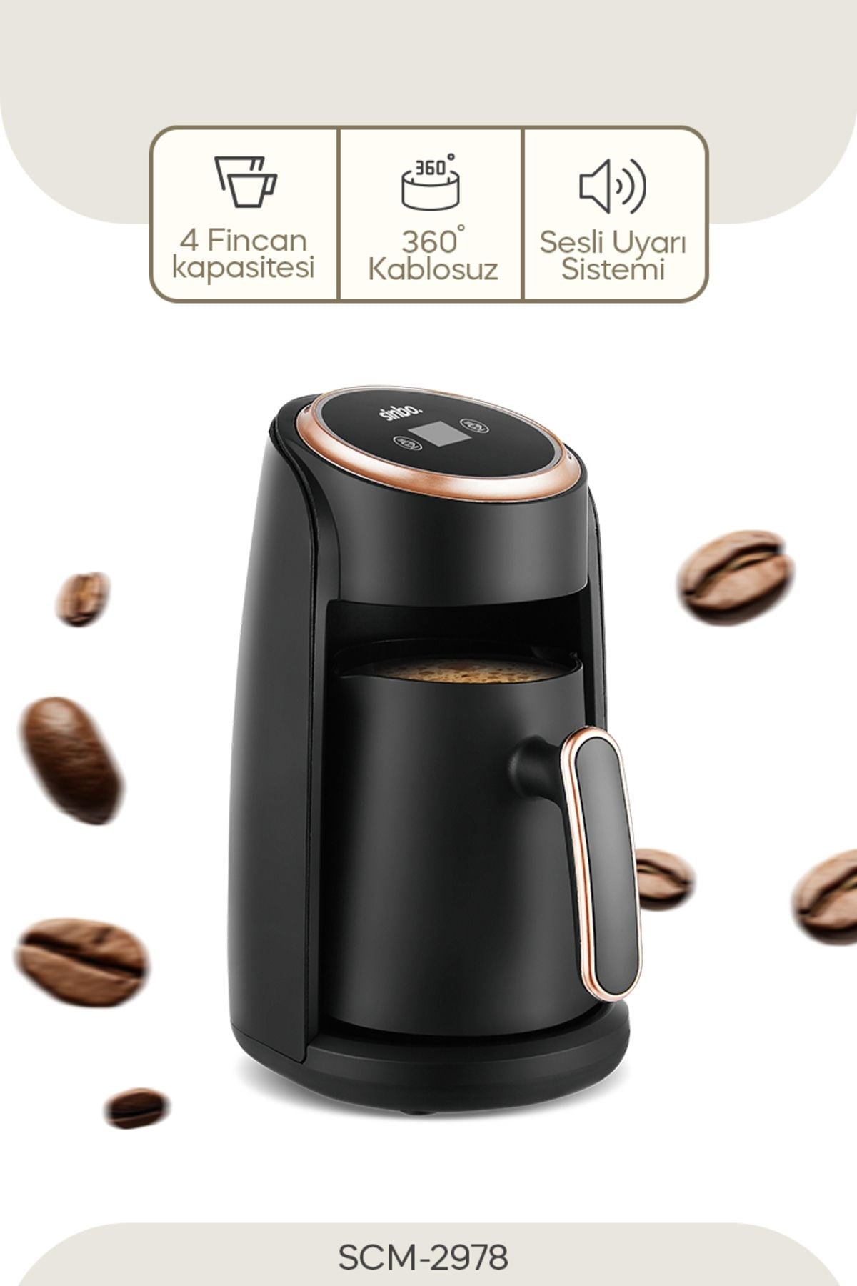 SİNBO SCM-2978 KAHVE MAKİNESİ